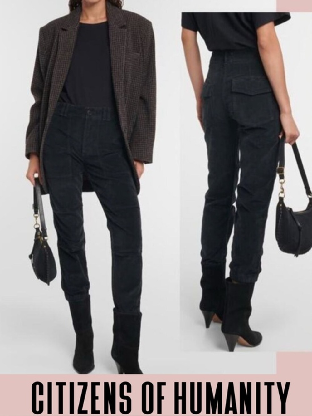 Citizens of Humanity corduroy pants cotton Fall straight-leg trousers